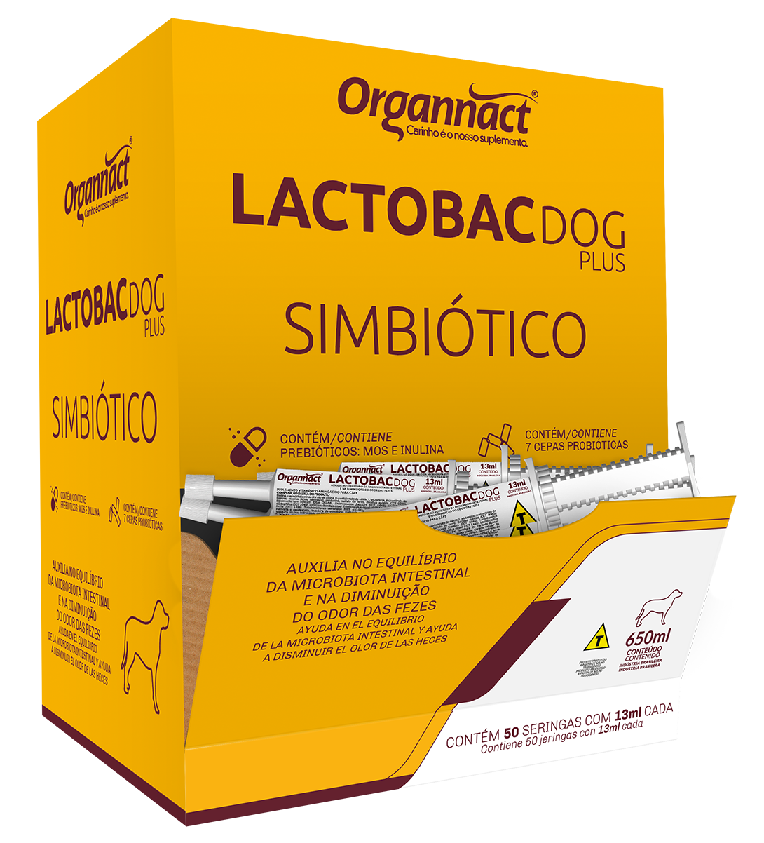 LACTOBAC DOG PLUS DISPLAY 50X13ML