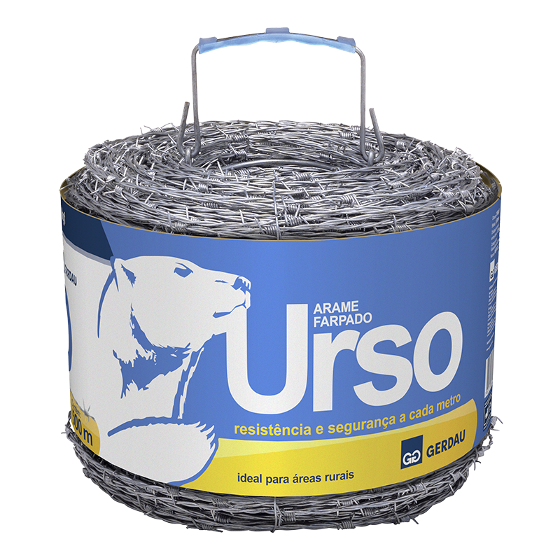 ARAME FARPADO URSO 1,6MM 250MT PL - GERDAU