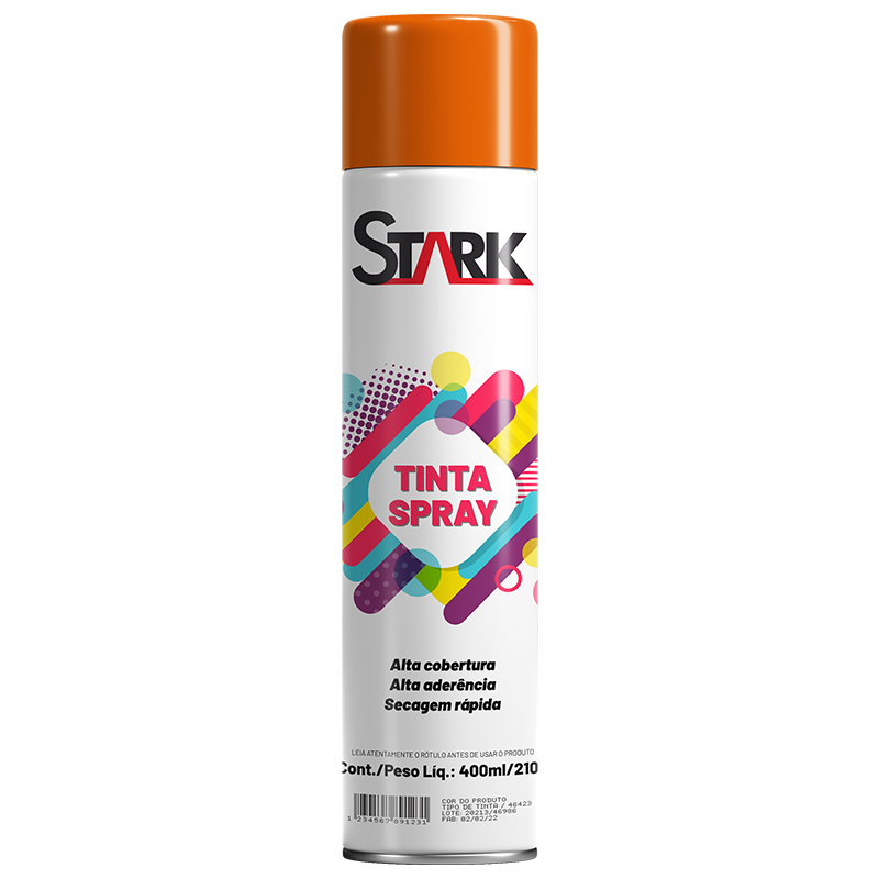 TINTA SPRAY STARK AGRICOLA LARANJA JACTO 400ML