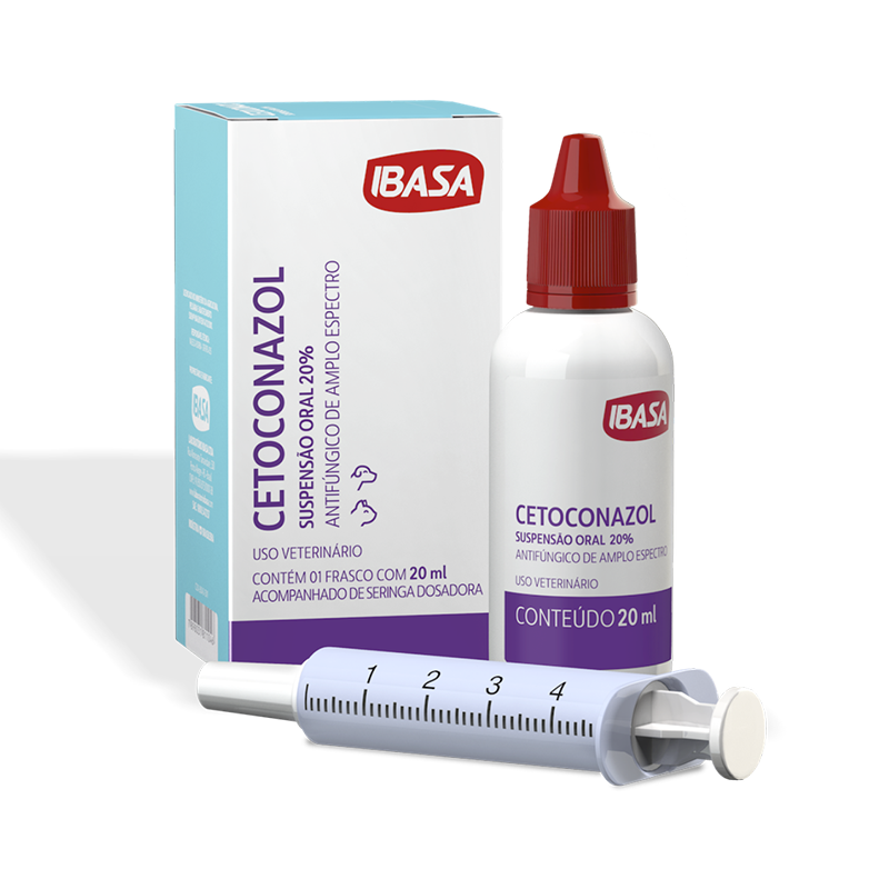 CETOCONAZOL SUSPENSAO ORAL 20% 20 ML