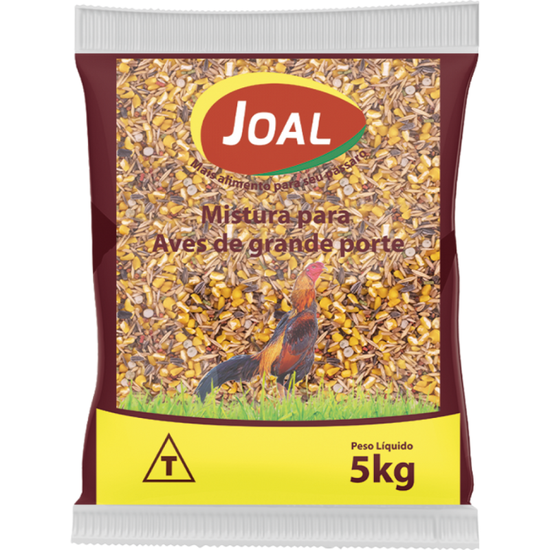 MISTURA AVES GRANDE PORTE 5 KG EMBALAGEM 5 PACOTES