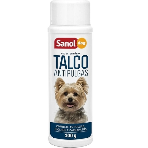 TALCO ANTIPULGAS 100 GR