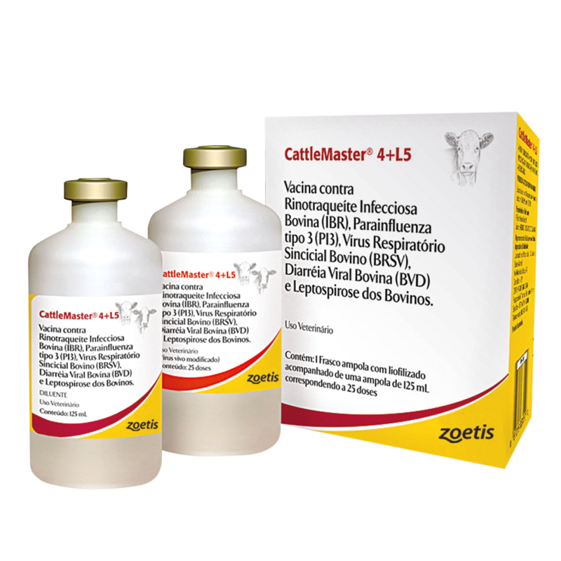 VACINA CATTLE MASTER 4 L 5 25 DOSES