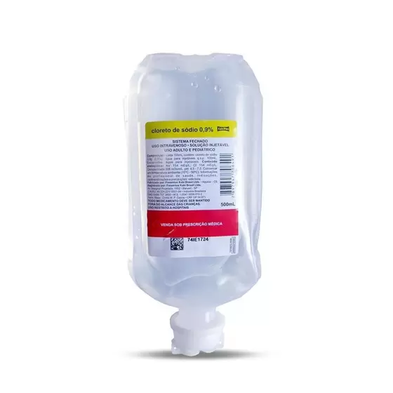 SORO FISIOLOGICO CLORETO DE SODIO 0.9 500 ML