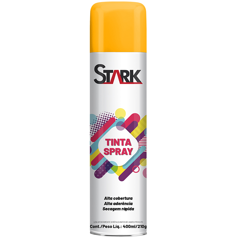 TINTA SPRAY STARK METALICA DOURADO 400 ML