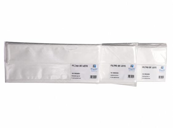 FILTRO TNT PARA LEITE 500 X 70 MM - 100 UN