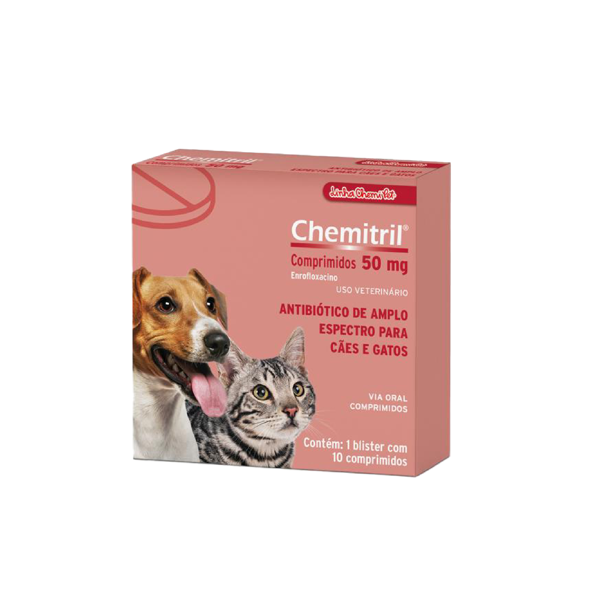 CHEMITRIL 50 MG 10 COMP