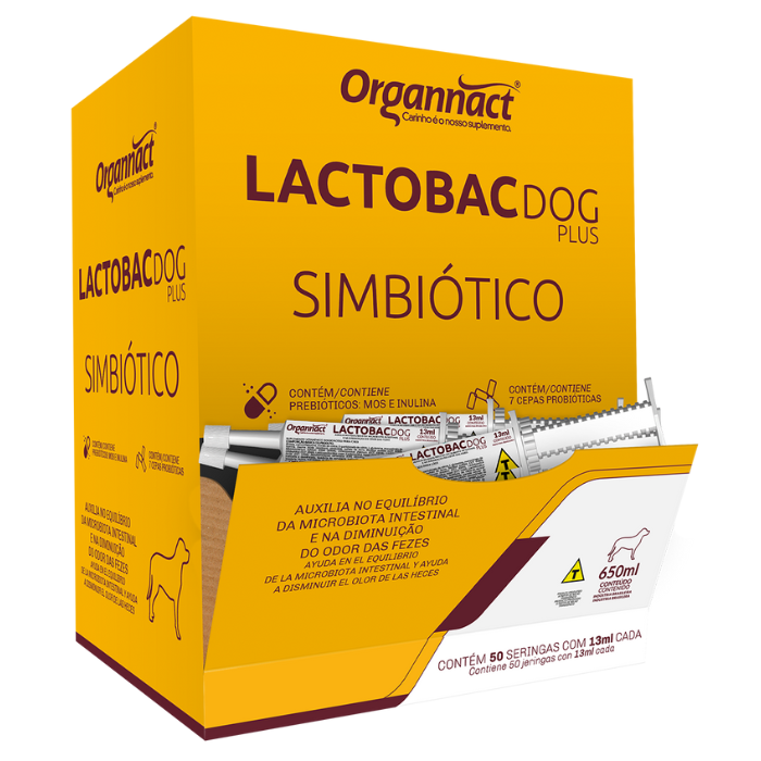 LACTOBAC DOG PLUS DISPLAY 50X13ML