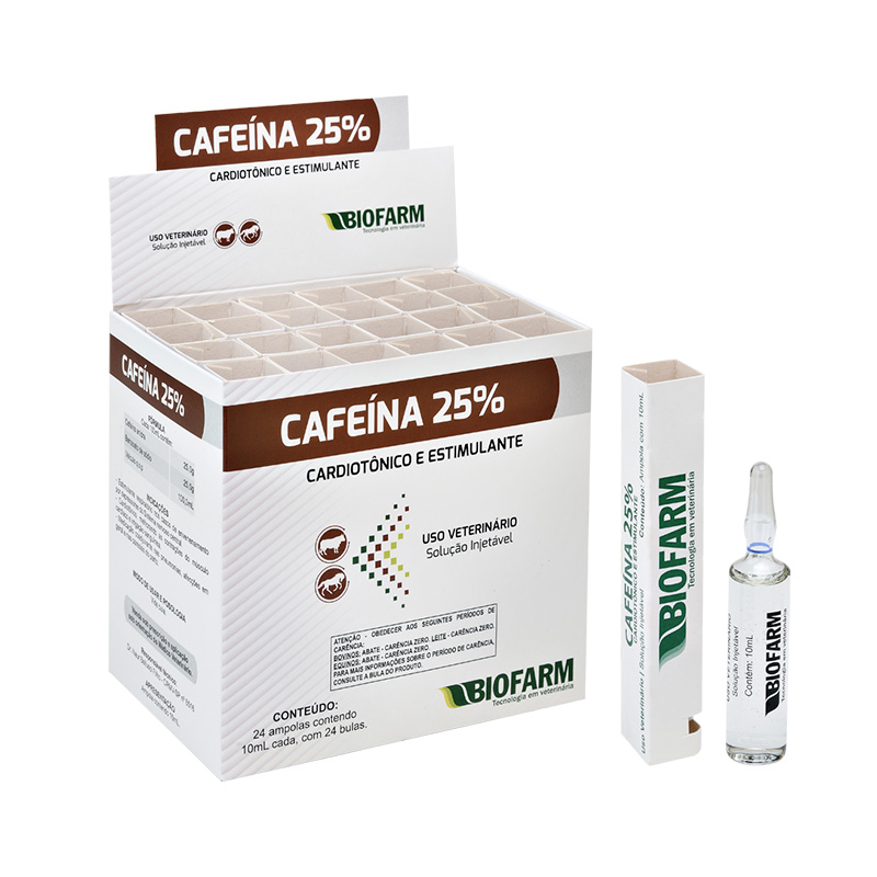 CAFEINA 25% AMPOLA 10 ML