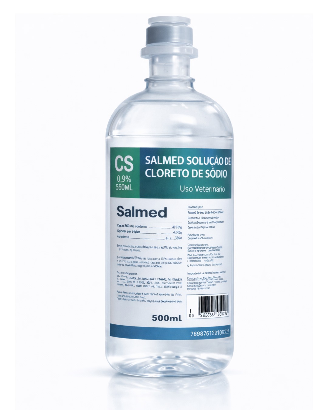 SORO RINGER COM LACTATO 500ML SALMED