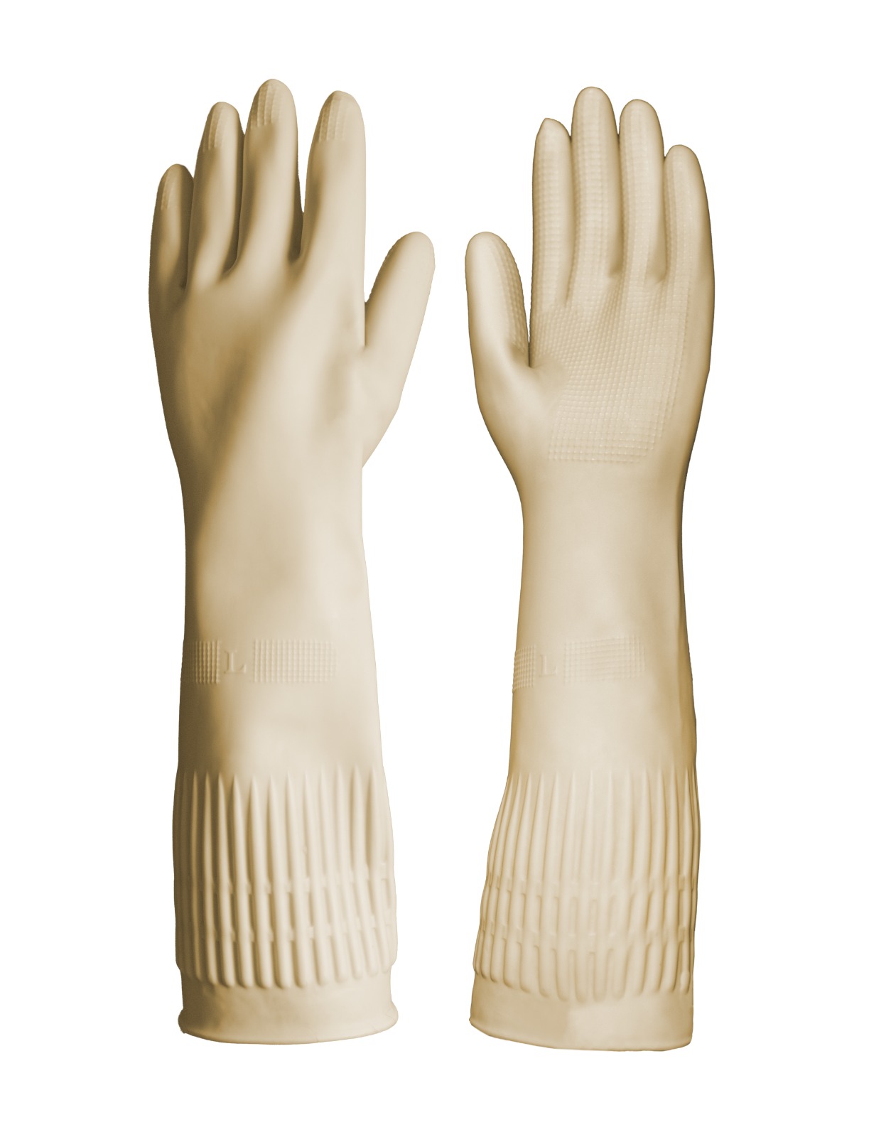 LUVA DE LATEX RANHURADA - 10 GG