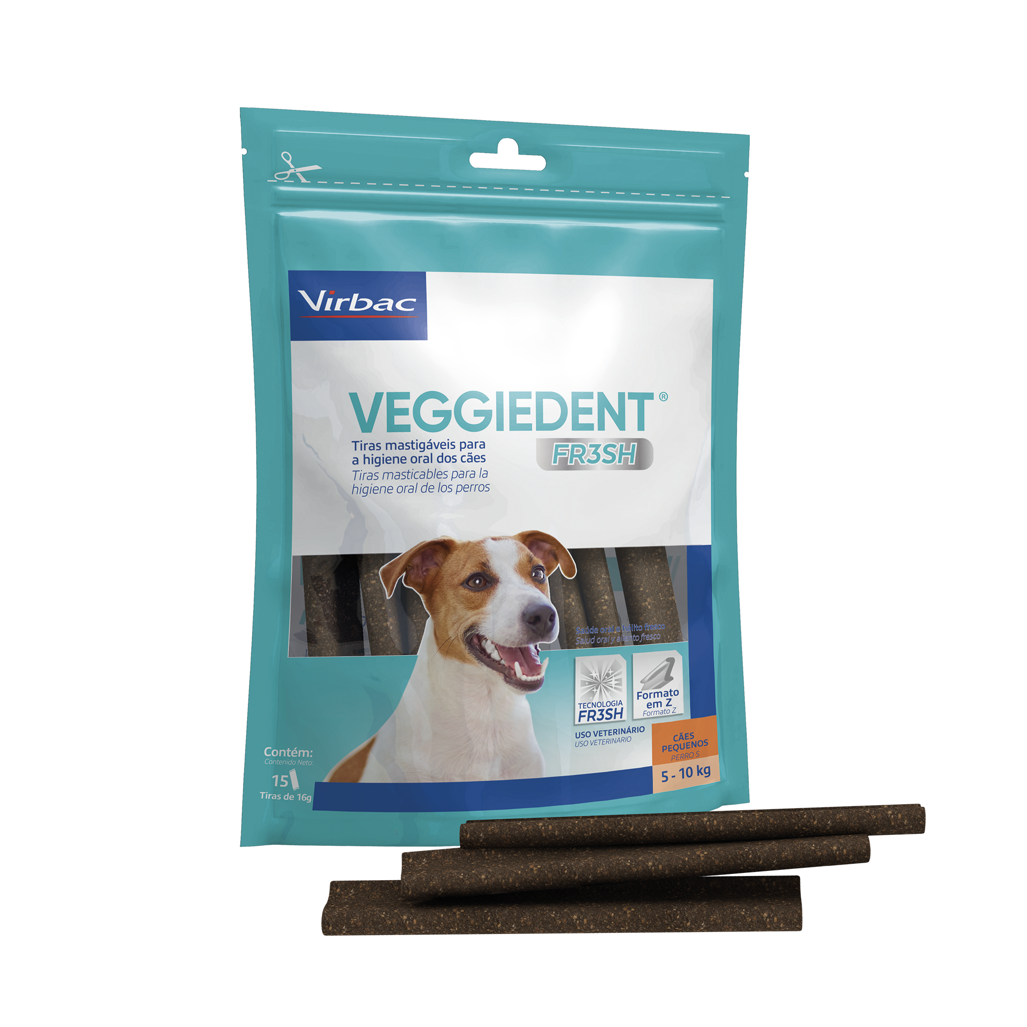 VEGGIE DENT FRESH DY 15 TIRAS