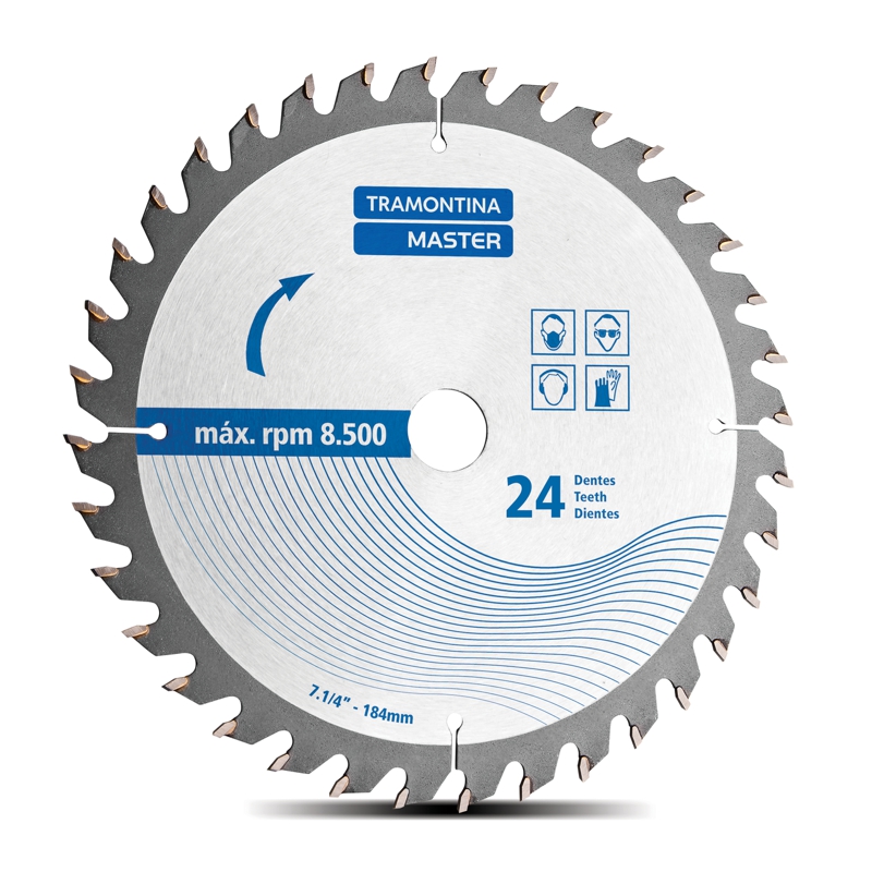 SERRA DISCO MADEIRA 24 DENTES 7.1/4