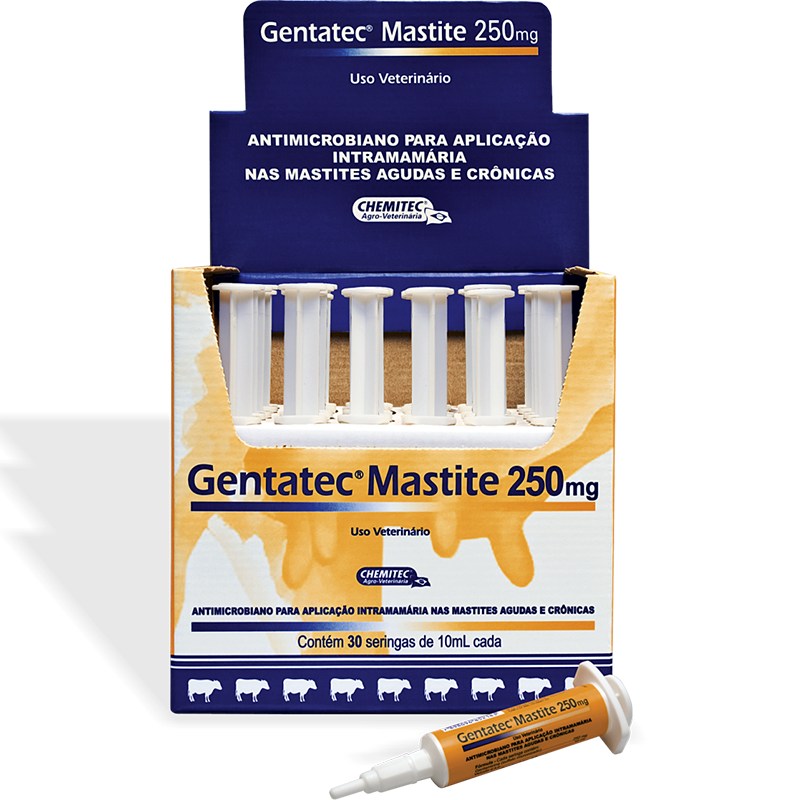 GENTATEC LACTACAO 250 MG 10 GR