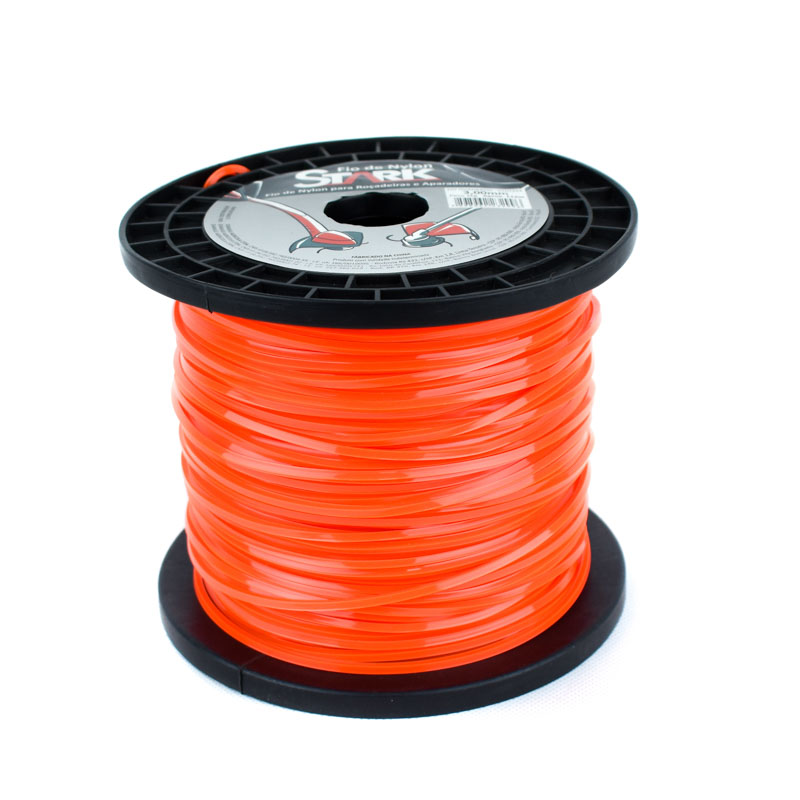 FIO NYLON QUADRADO 3.00 PARA CORTE GRAMA STARK 1KG / 113MT