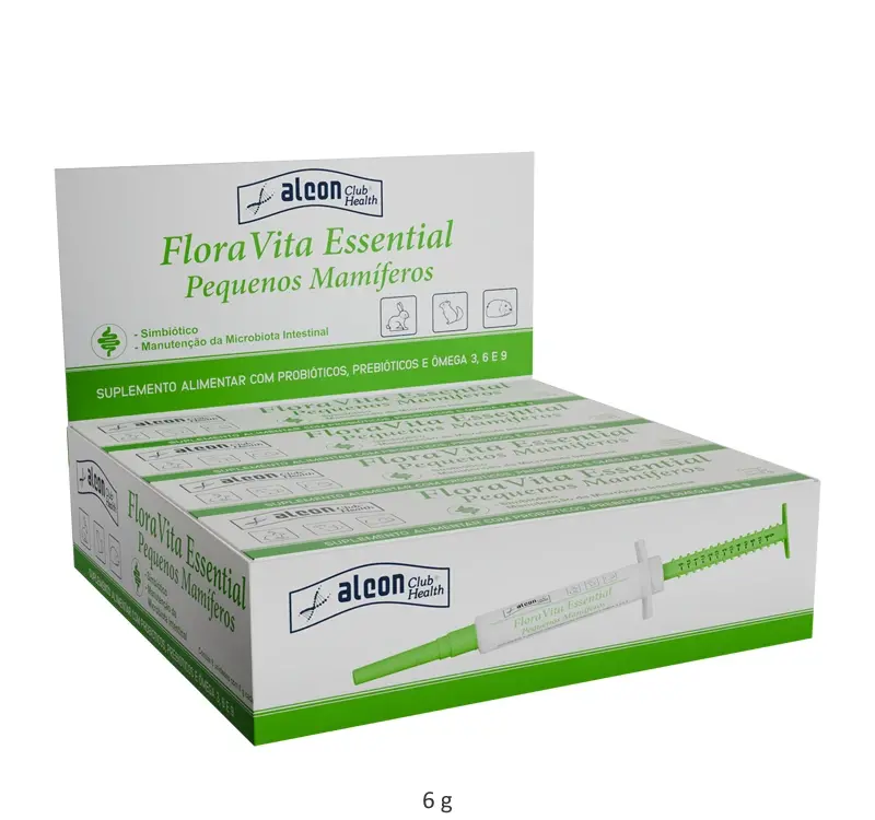 ALCON CLUB HEALTH FLORAVITA ESSENCIAL PEQUENOS MAMIFEROS 6G