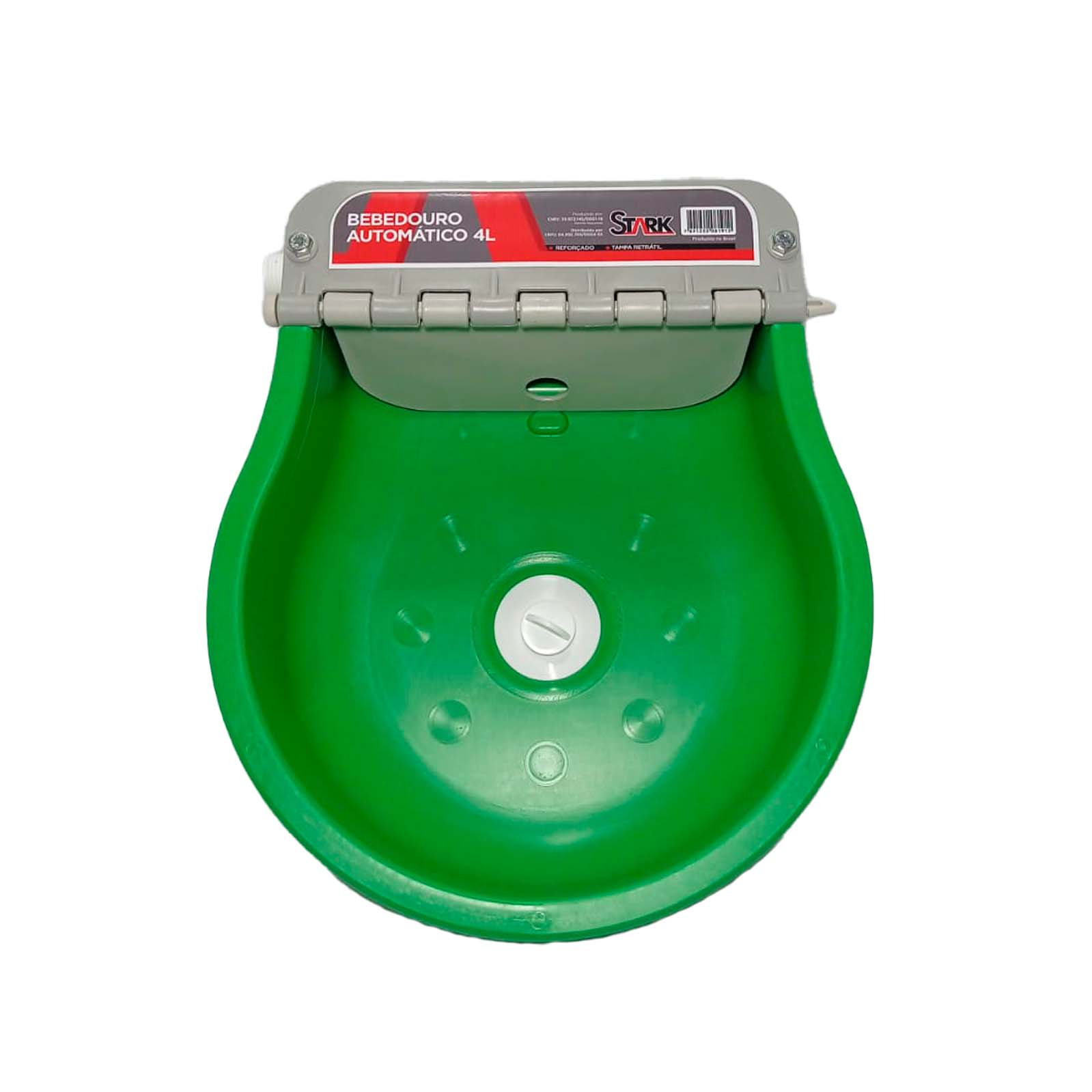 BEBEDOURO COM BOIA AZUL/VERDE 4 LITROS PET