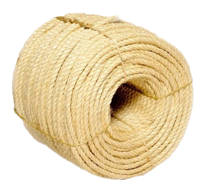 CORDA DE SISAL 6 MM 44 MT/KG APROX 5 KG