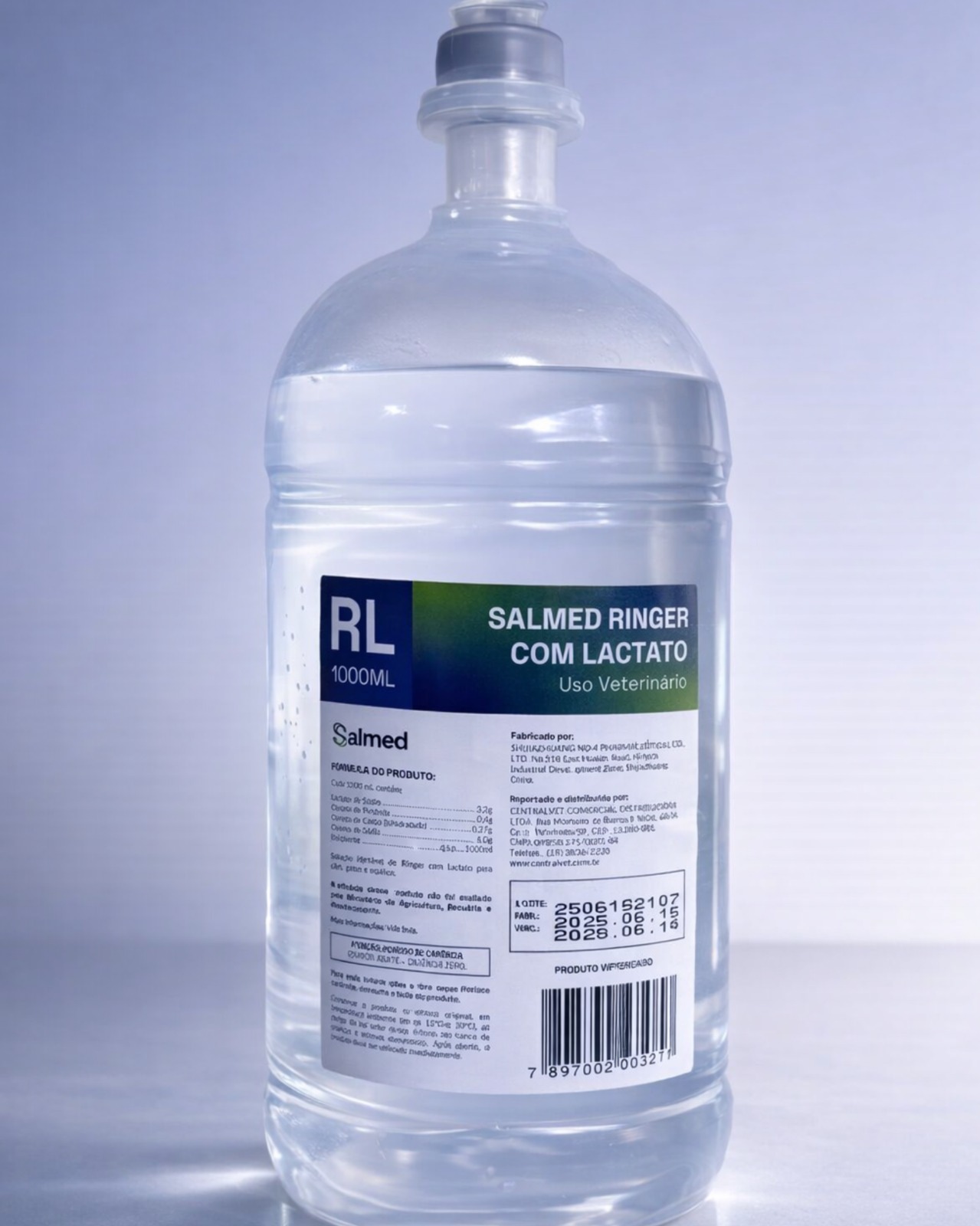 SORO RINGER COM LACTATO 1 LT SALMED