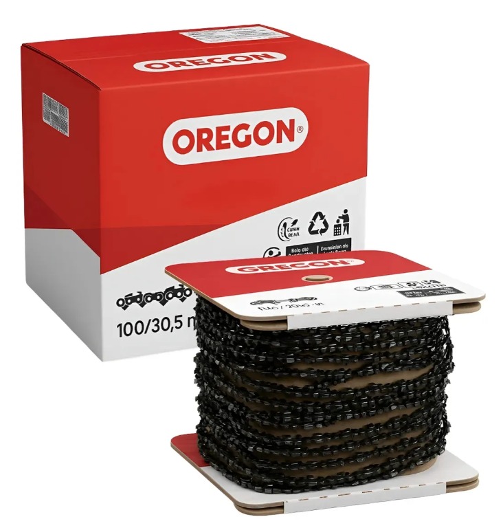 CORRENTE OREGON 73DX100R 820 DENTES 3/8 058 1.5MM ROLO