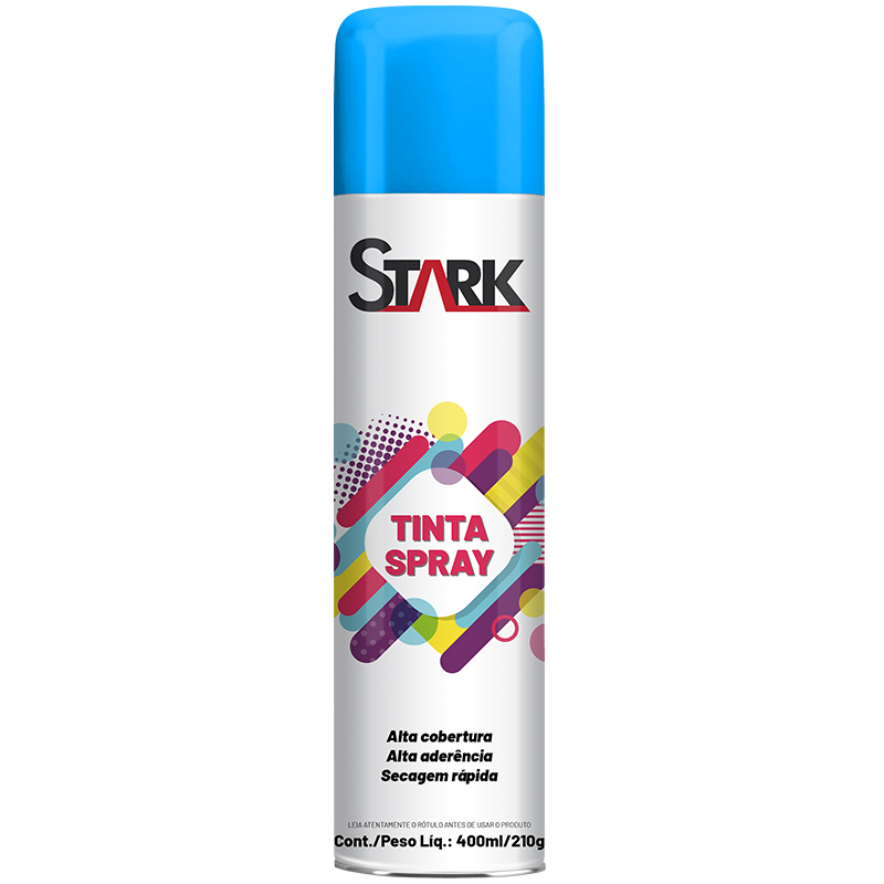 TINTA SPRAY STARK USO GERAL AZUL CLARO 400 ML