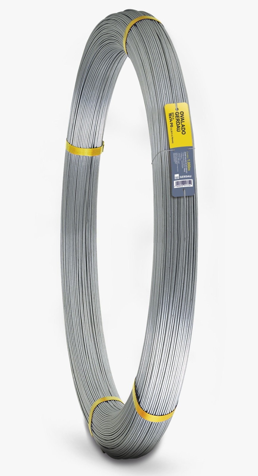 ARAME OVALADO 16X14 (700 KGF) 1000 MT - GERDAU