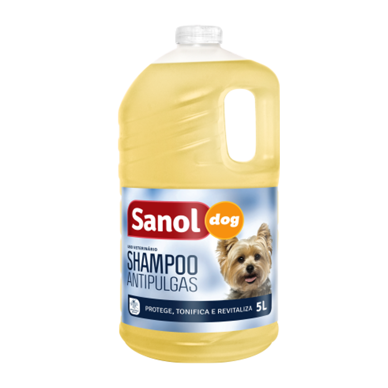 SHAMPOO DOG ANTIPULGAS 5 LITROS