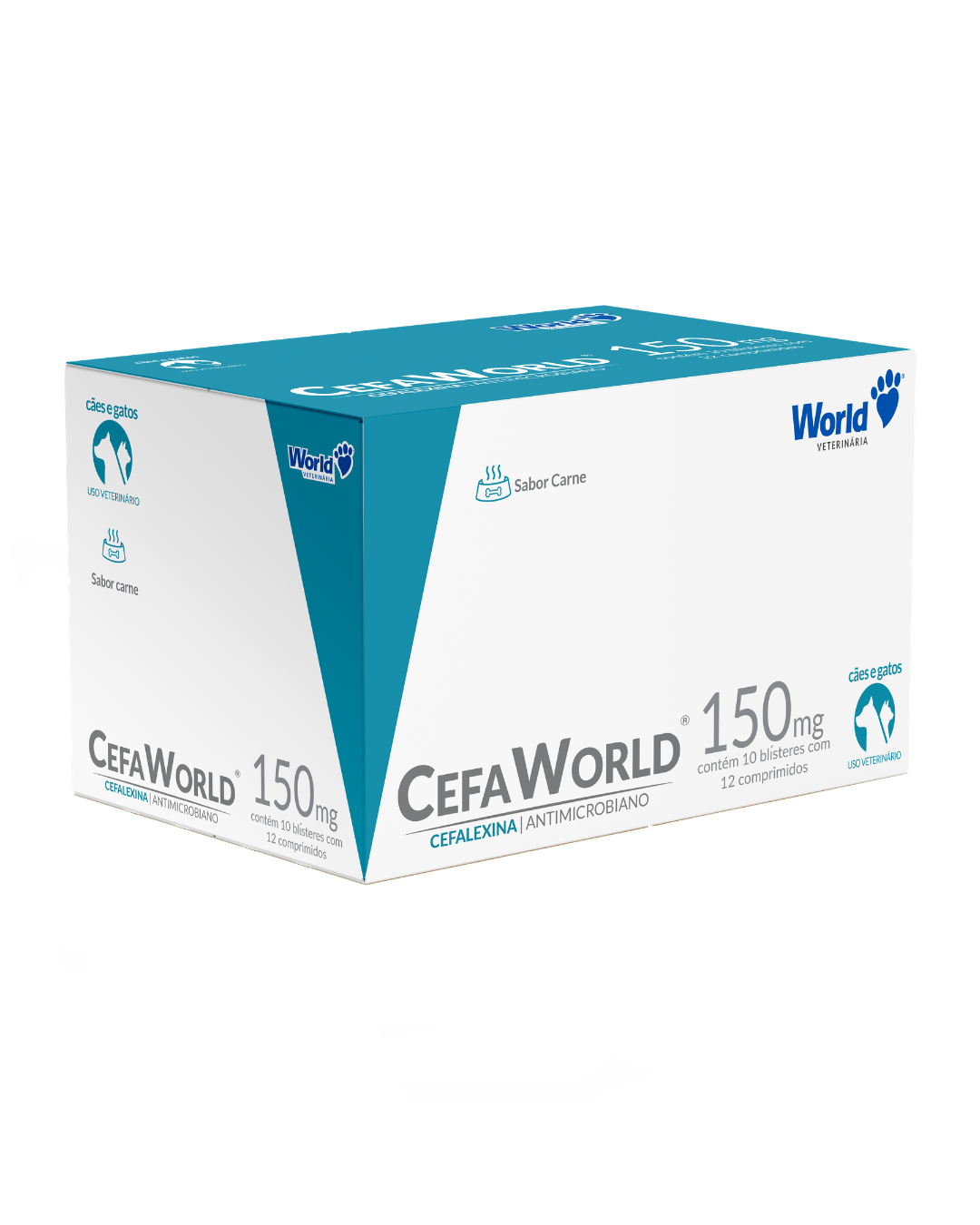 CEFAWORLD 150MG 10 X 12 COMP