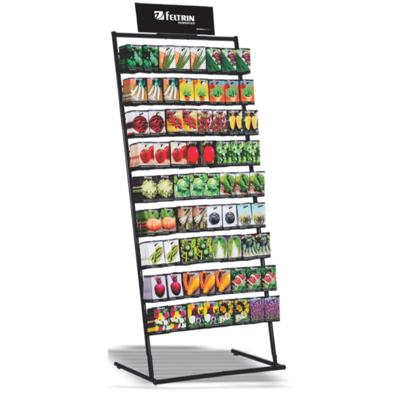 EXPOSITOR FELTRIN N 2A - 72 GANCHOS - LINHA ECONOMICA