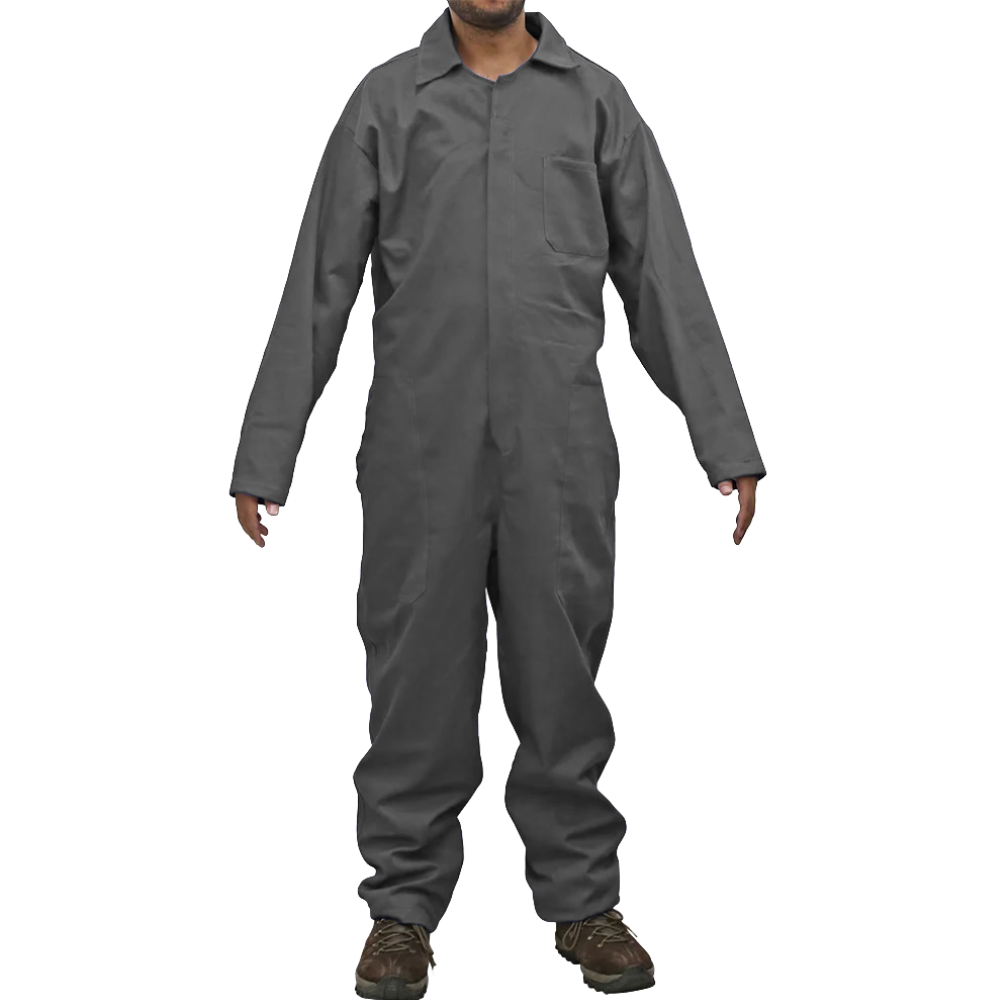 MACACAO INDUSTRIAL MANGA LONGA XG CINZA STARK