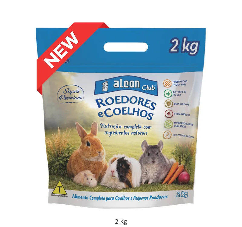 ALCON CLUB ROEDORES E COELHOS 2KG