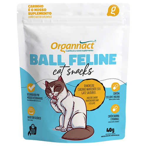 BALL FELINE CAT SNACKS 40G