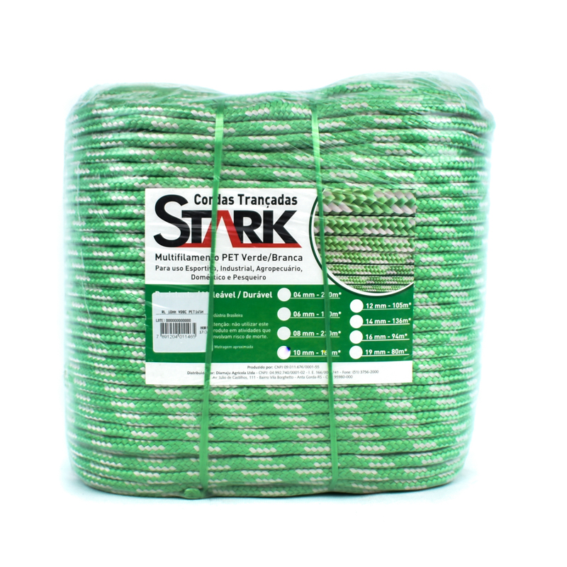 CORDA RL TR PET MA 08 VERDE/BRANCA 220 MT STARK