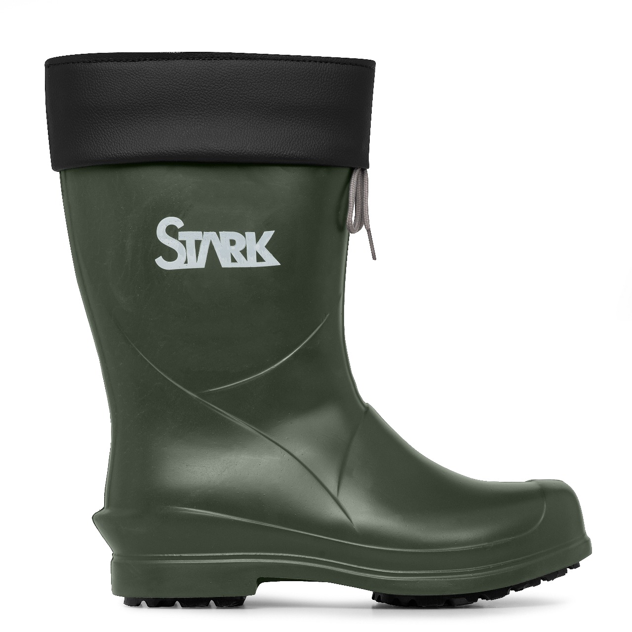 BOTA STARK EVA COM SOLADO TRATORADO E POLAINA VERDE N 39