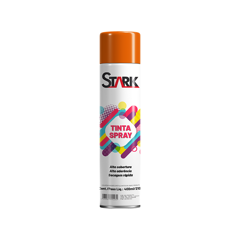 TINTA SPRAY STARK AGRICOLA LARANJA JACTO 400ML S.E