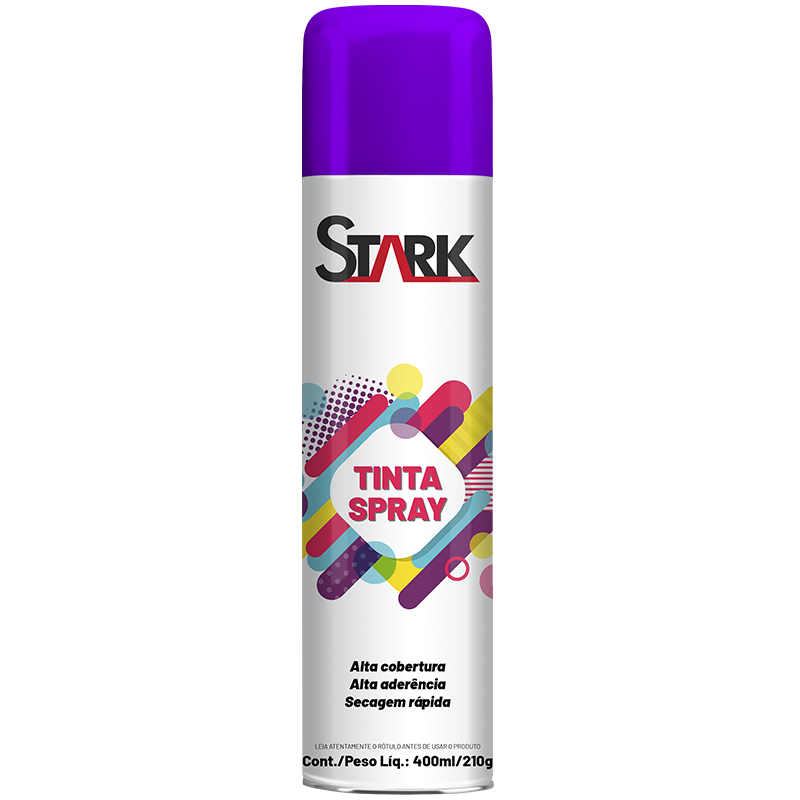 TINTA SPRAY STARK USO GERAL VIOLETA 400 ML