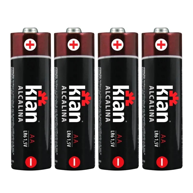 PILHA ALCALINA AA - BLISTER 4 UNI