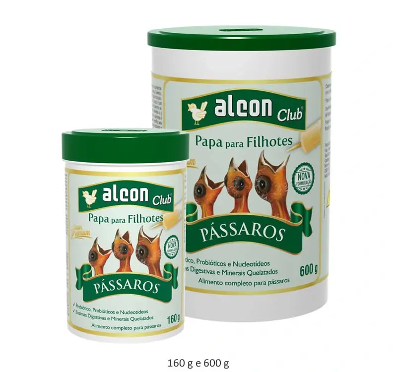 ALCON CLUB PAPA FILHOTES - PASSAROS 600G