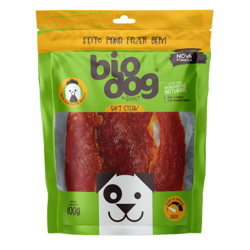 BIODOG BY BIOPET SOFT STEAK 100 G