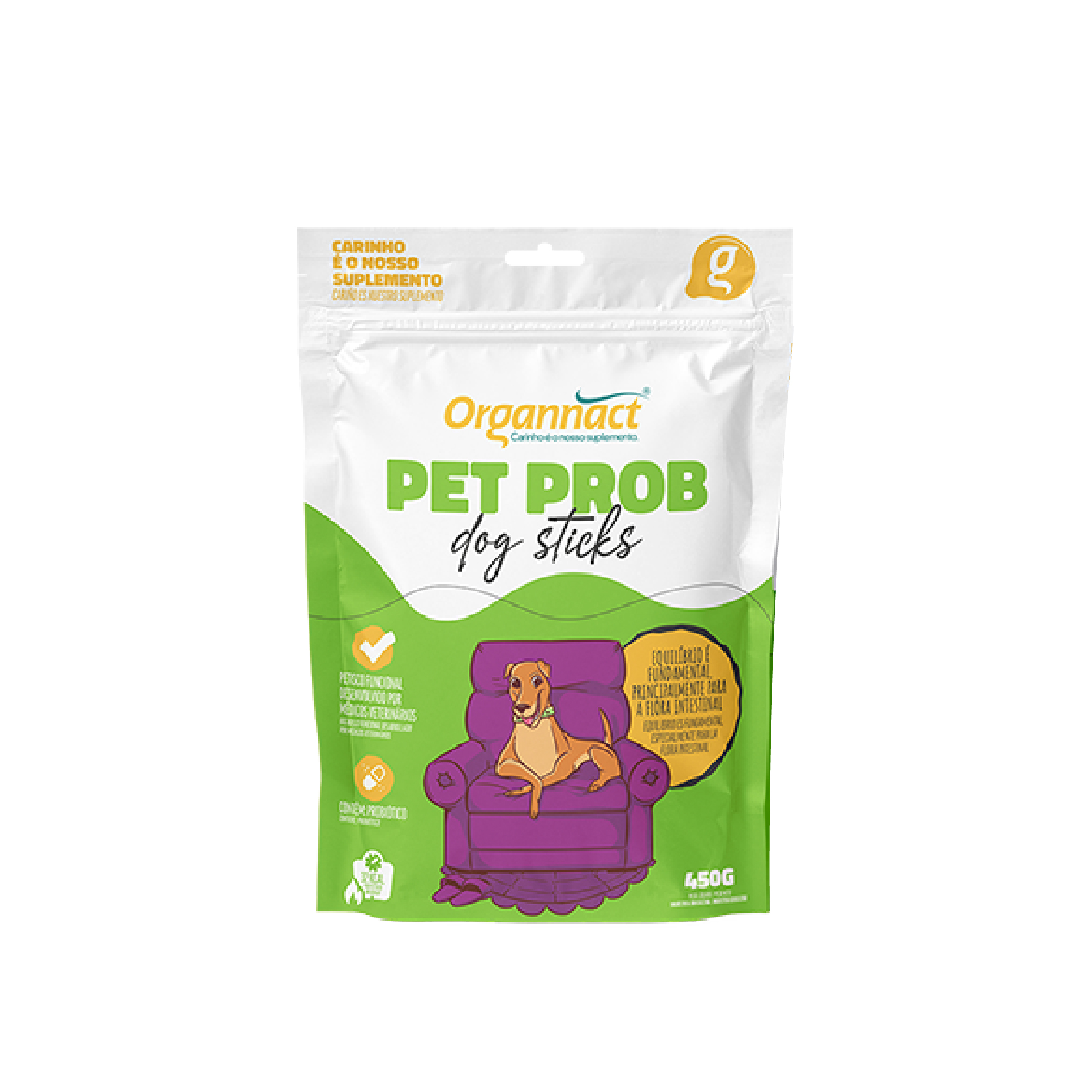 PET PROB DOG STICKS 450G