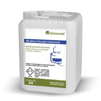 DETERGENTE ALCALINO CLORADO UNIVERSAL 20 LITROS S.E.