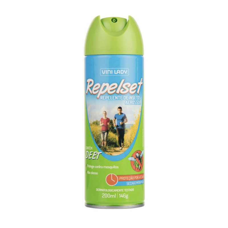 REPELENTE DE INSETOS AEROSOL REPELSET 200 ML