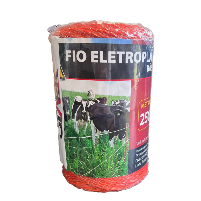 FIO ELETROPLASTICO STARK 500M GALVANIZADO PARA CERCA ELETRIC