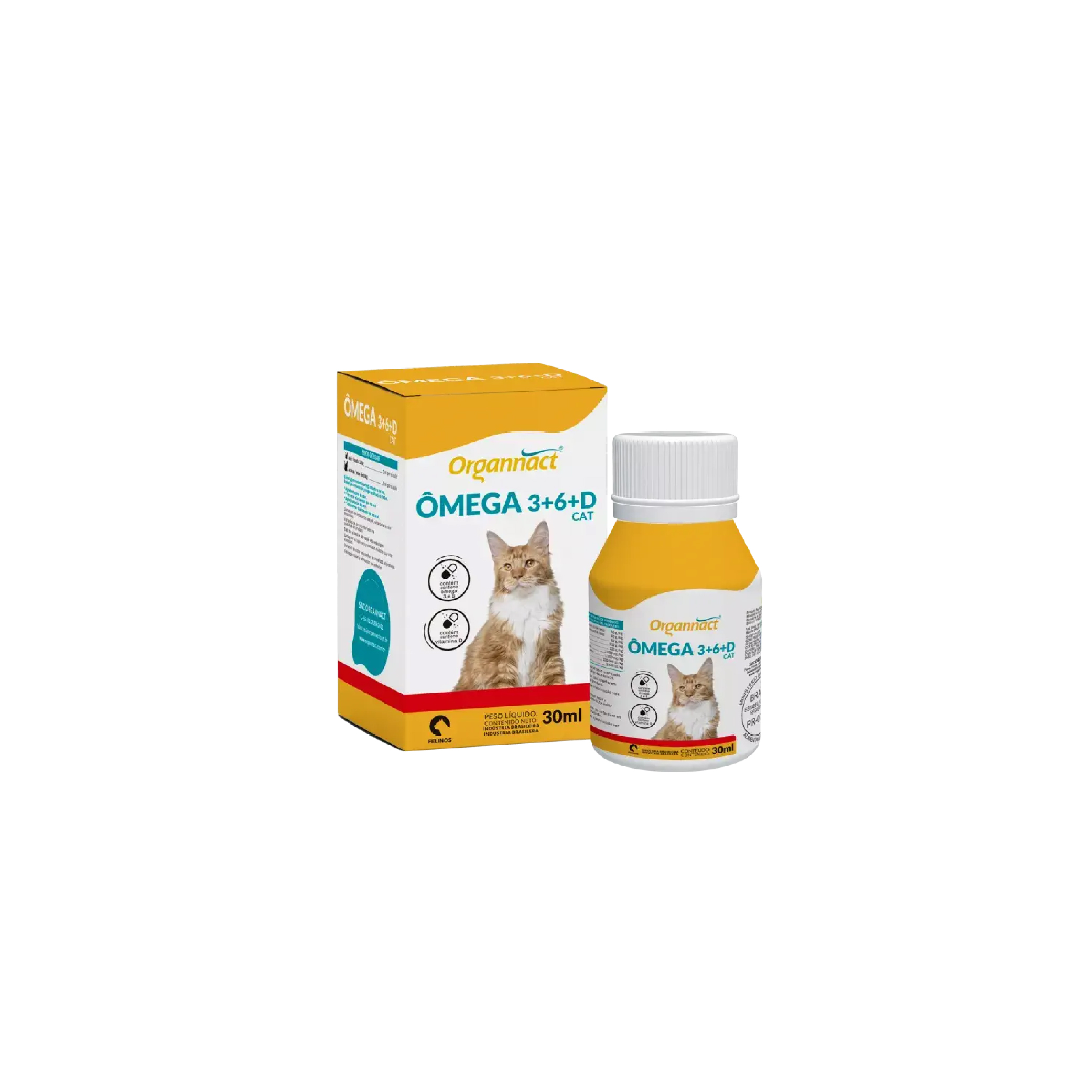 OMEGA CAT 3+6 + VIT D 30ML