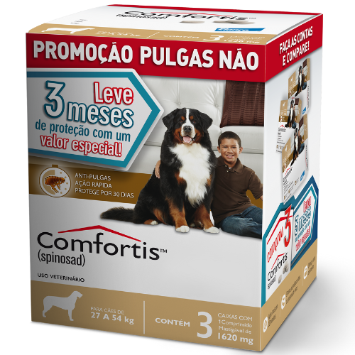 COMFORTIS 1620 COMBO C/ 3 COMPRIMIDOS