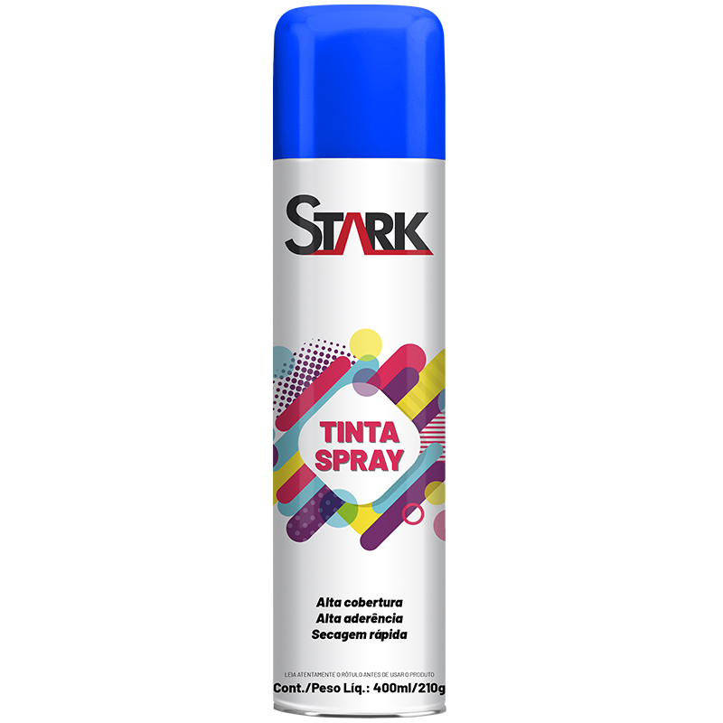 TINTA SPRAY STARK USO GERAL AZUL MEDIO 400 ML