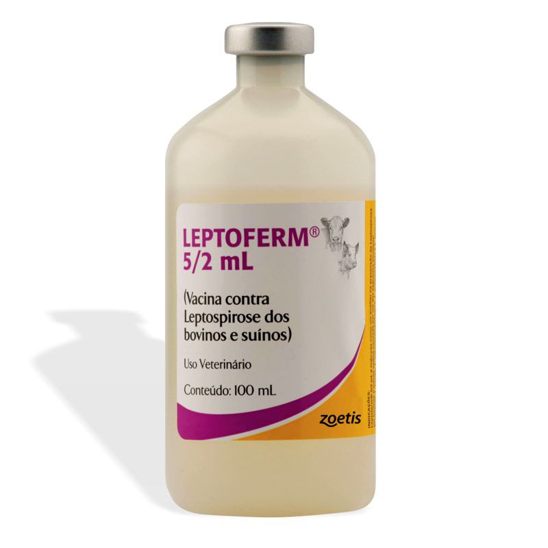 VACINA LEPTOFERM 5 100 ML 50 DOSES