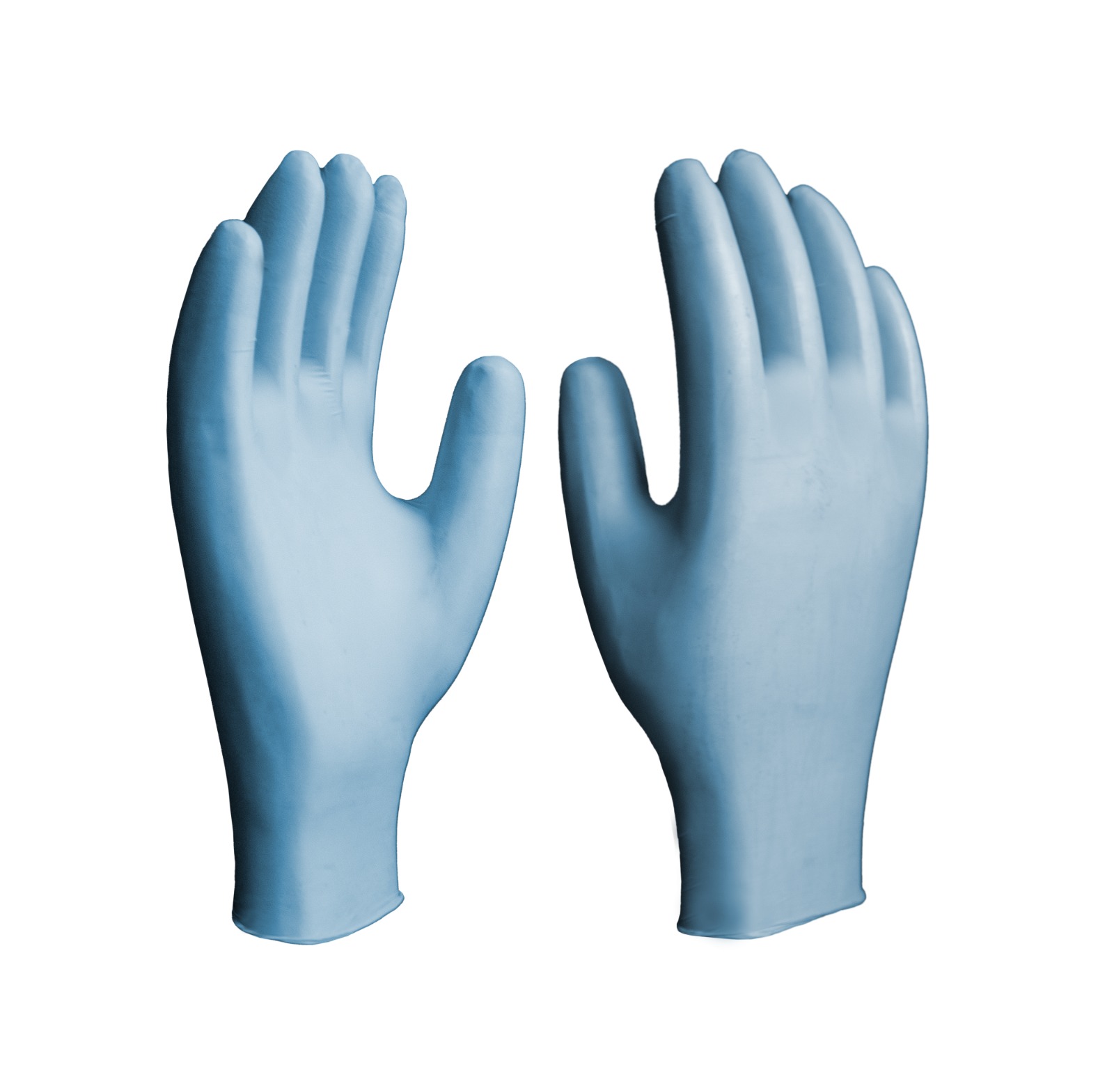 LUVA NITRILICA AZUL LIGHT - 9 G