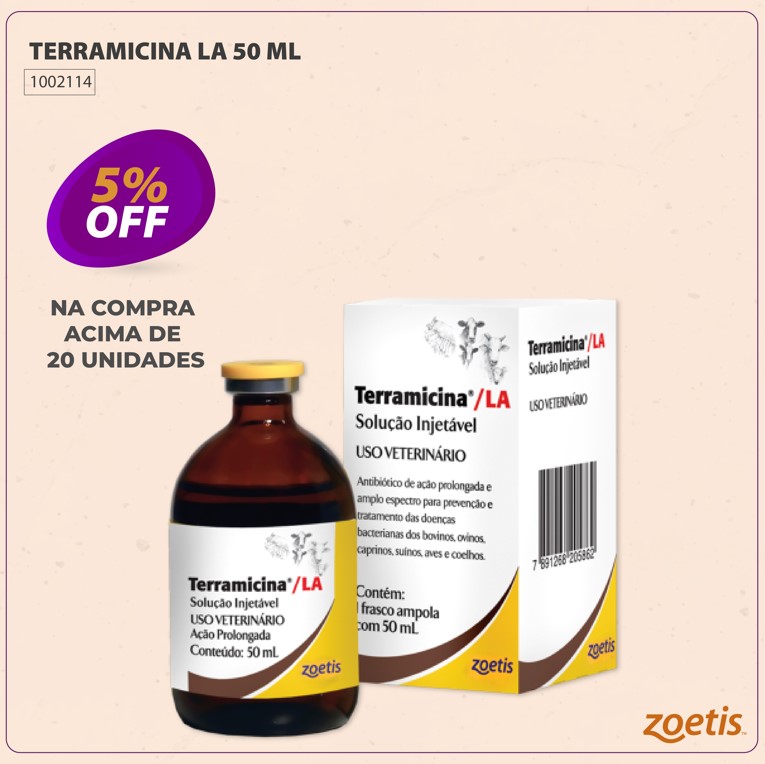 TERRAMICINA LA 50 ML