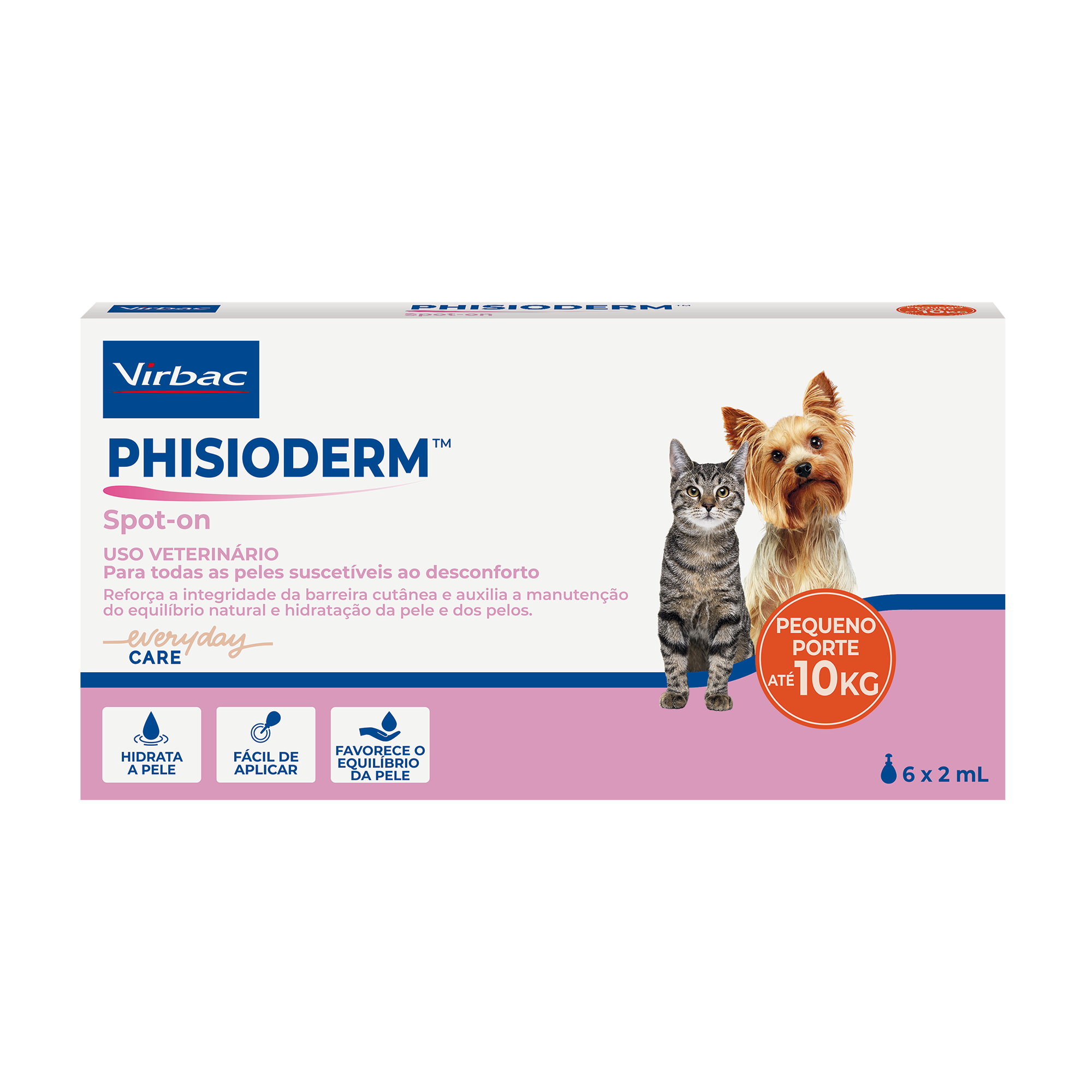 PHISIODERM SPOT ON 2 ML 6 PIPETA